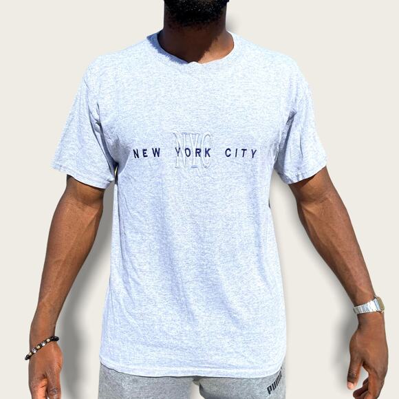 New York City Stitched Travel Tee Large - Picture 1 of 4